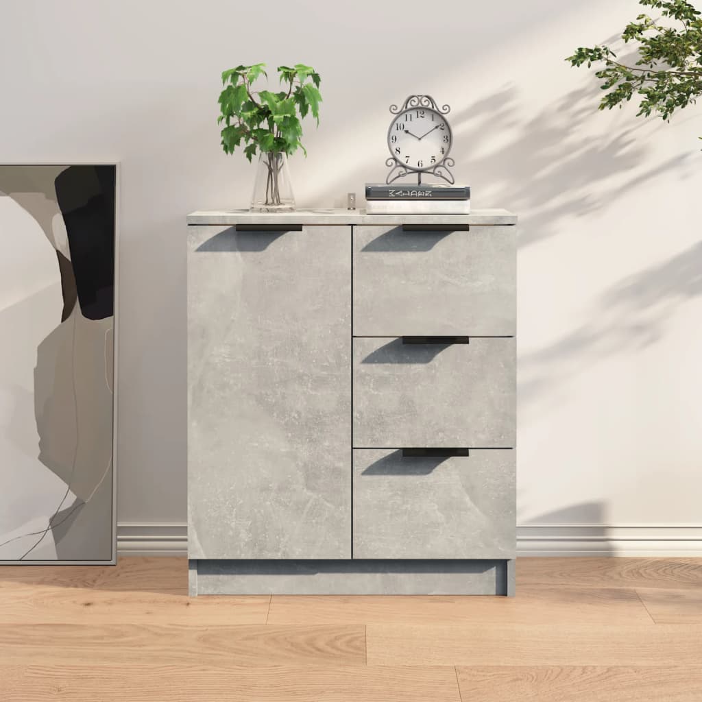 vidaXL Sideboard Concrete Grey Engineered Wood