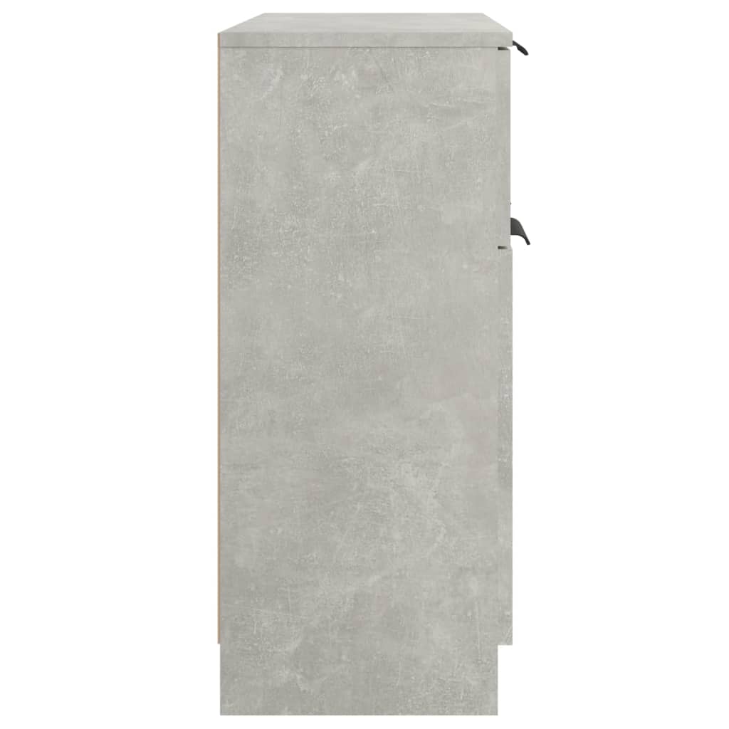 vidaXL Sideboard Concrete Grey 60x30x70 cm Engineered Wood
