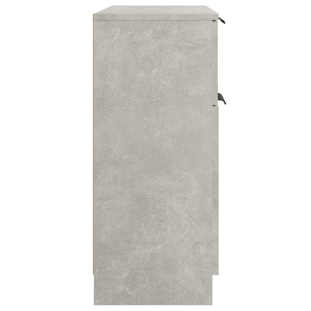 vidaXL Sideboard Concrete Grey 60x30x70 cm Engineered Wood