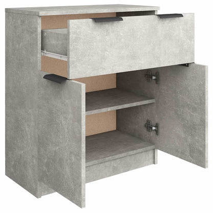 vidaXL Sideboard Concrete Grey 60x30x70 cm Engineered Wood