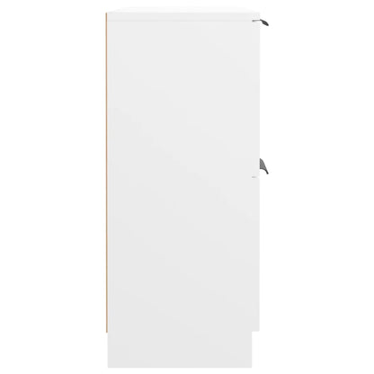 vidaXL Sideboard White 60x30x70 cm Engineered Wood