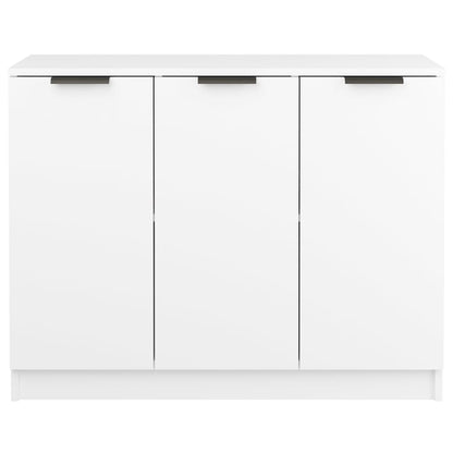 vidaXL Sideboard White 90.5x30x70 cm Engineered Wood