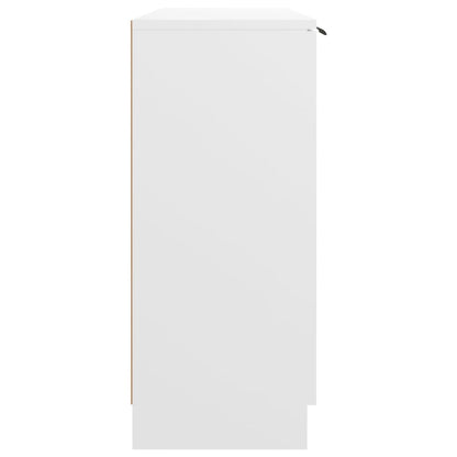 vidaXL Sideboard White 90.5x30x70 cm Engineered Wood