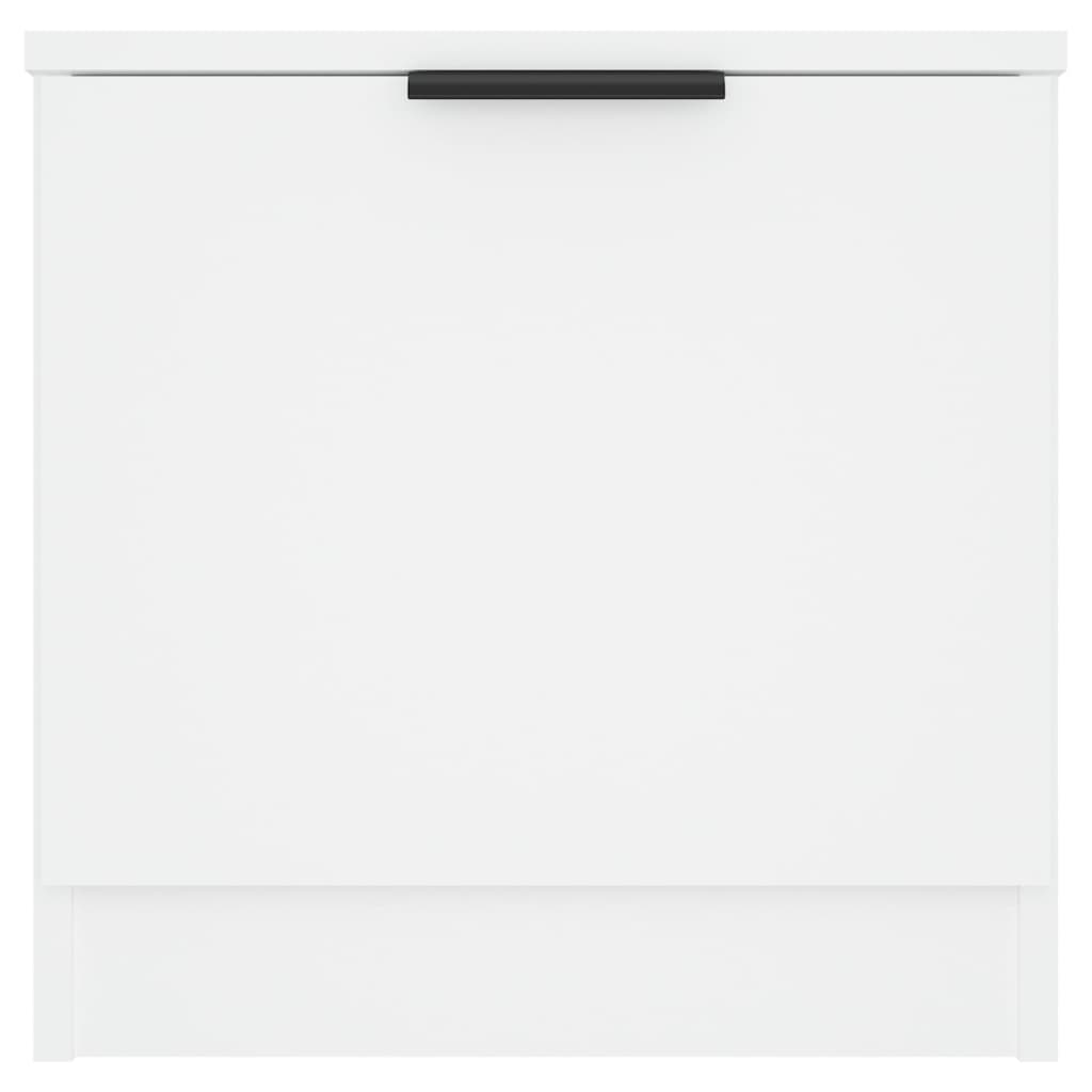 811197 vidaXL Bedside Cabinets 2 pcs White 40x39x40 cm