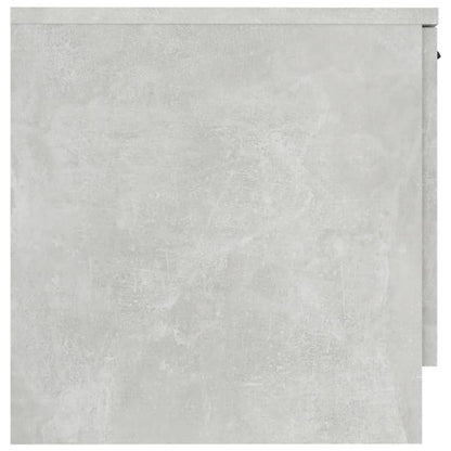 vidaXL Bedside Cabinets 2 pcs Concrete Grey 40x39x40 cm
