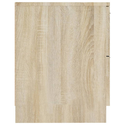vidaXL Bedside Cabinets 2 pcs Sonoma Oak Engineered Wood