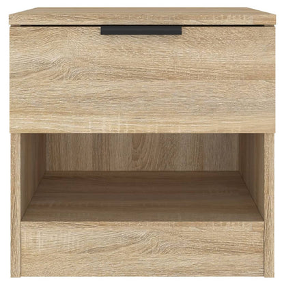 vidaXL Bedside Cabinets 2 pcs Sonoma Oak Engineered Wood