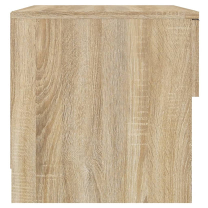 vidaXL Bedside Cabinets 2 pcs Sonoma Oak Engineered Wood