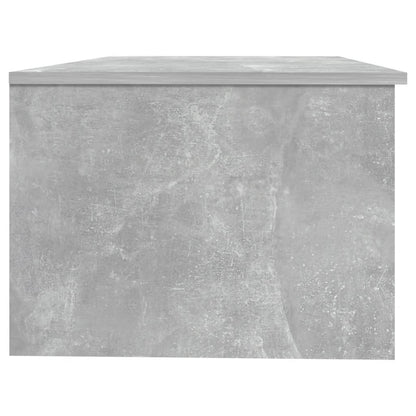vidaXL Coffee Table Concrete Grey 102x50x36 cm Engineered Wood