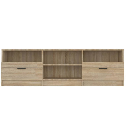 vidaXL TV Cabinet | Sonoma oak | Engineered wood | Medium | TV Cabinet