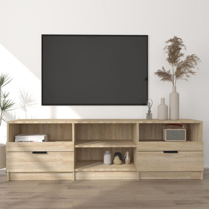 vidaXL TV Cabinet | Sonoma oak | Engineered wood | Medium | TV Cabinet