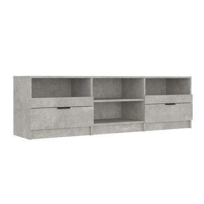 vidaXL TV Cabinet | Concrete Grey | Engineered Wood | Medium | TV Stand