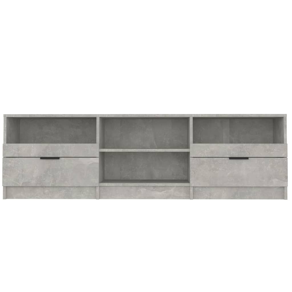 vidaXL TV Cabinet | Concrete Grey | Engineered Wood | Medium | TV Stand