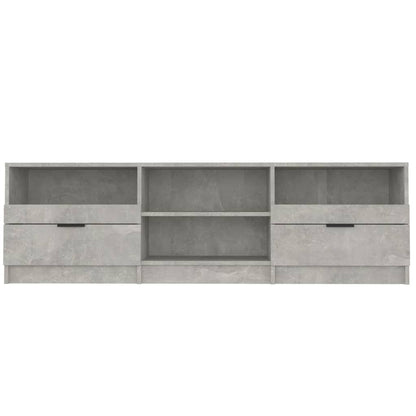 vidaXL TV Cabinet | Concrete Grey | Engineered Wood | Medium | TV Stand