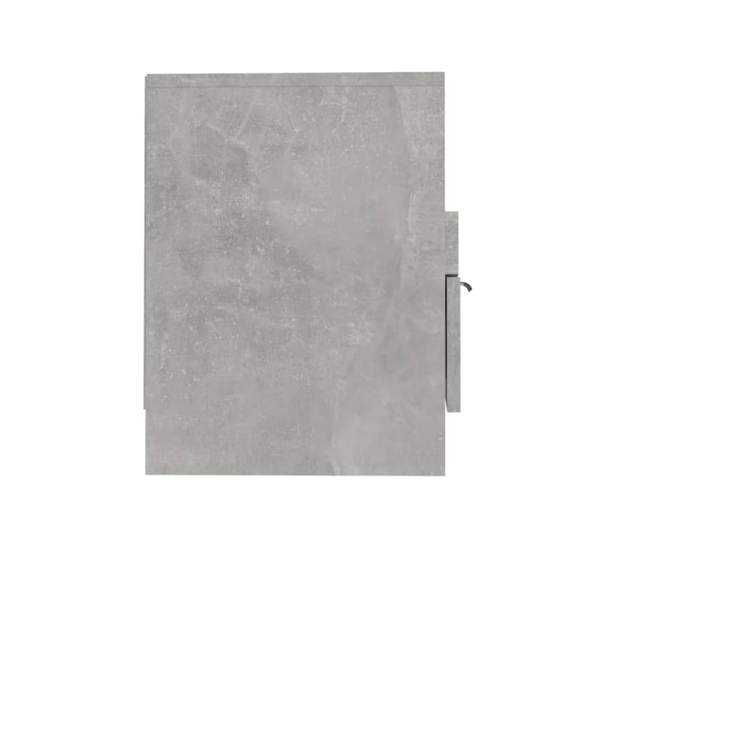 vidaXL TV Cabinet | Concrete Grey | Engineered Wood | Medium | TV Stand
