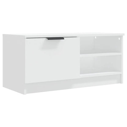 vidaXL TV Cabinet White 80x35x36,5 cm Engineered Wood