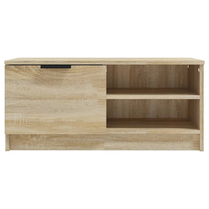 vidaXL TV Cabinet Sonoma Oak 80x35x36,5 cm Engineered Wood