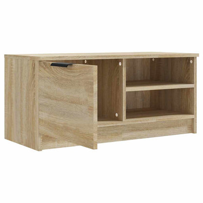 vidaXL TV Cabinet Sonoma Oak 80x35x36,5 cm Engineered Wood