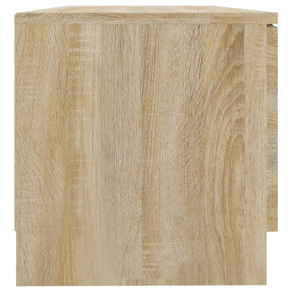 vidaXL 2 Piece TV Cabinet Set Sonoma Oak 80x35x36,5 cm Engineered Wood