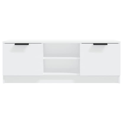 vidaXL TV Cabinet White 102x35x36.5 cm Engineered Wood