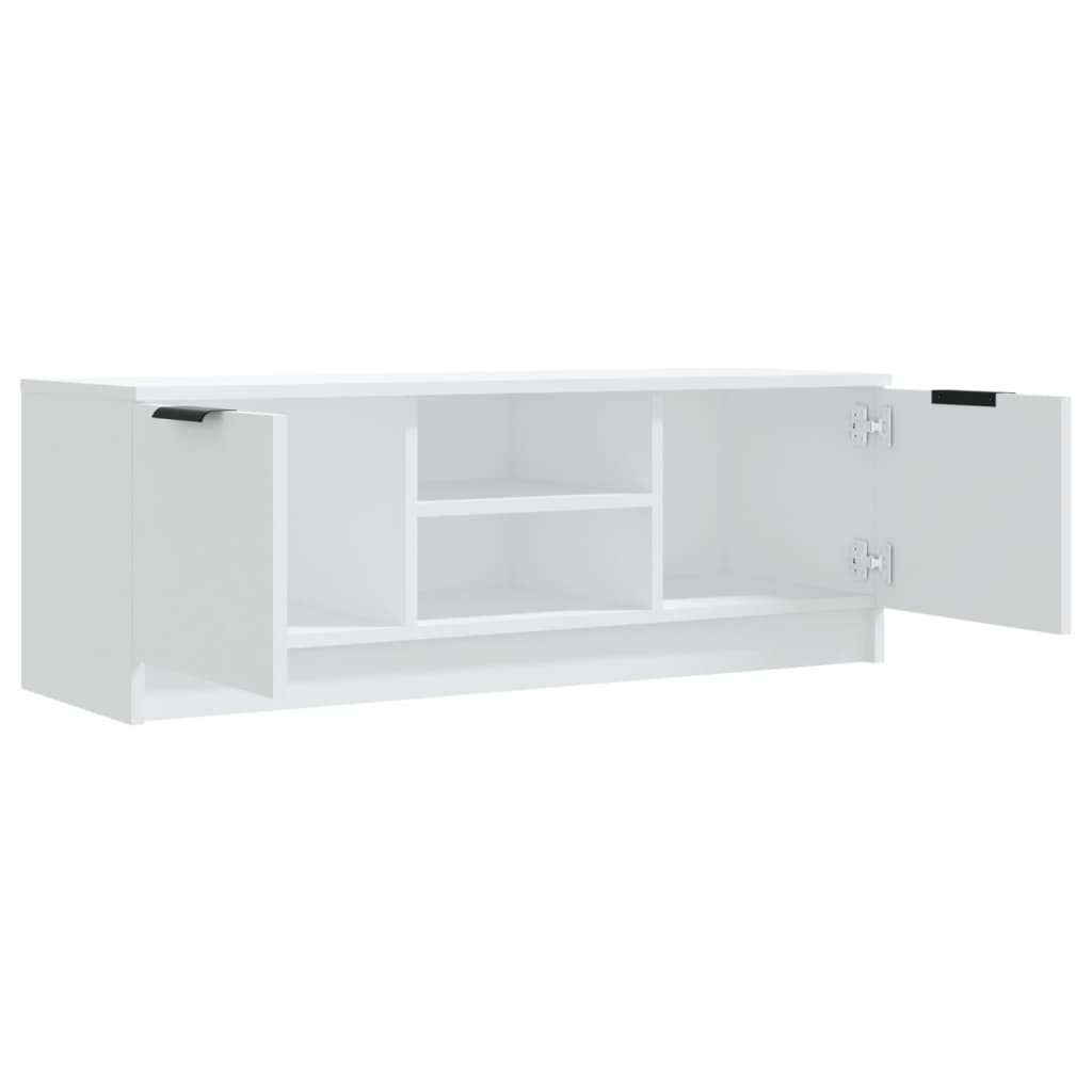 vidaXL TV Cabinet White 102x35x36.5 cm Engineered Wood