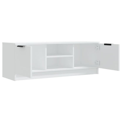 vidaXL TV Cabinet White 102x35x36.5 cm Engineered Wood