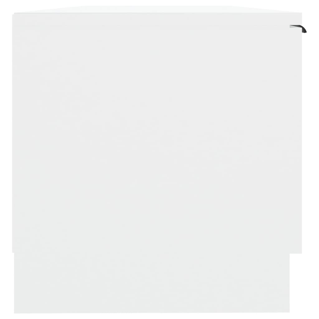 vidaXL TV Cabinet White 102x35x36.5 cm Engineered Wood