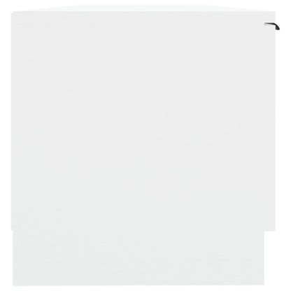 vidaXL TV Cabinet White 102x35x36.5 cm Engineered Wood