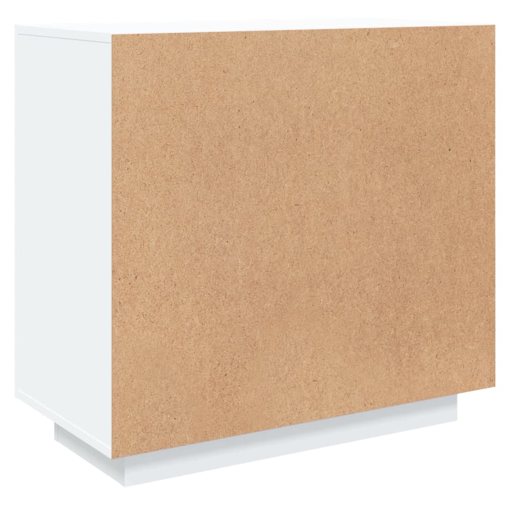 vidaXL Sideboard White 80x40x75 cm Engineered Wood