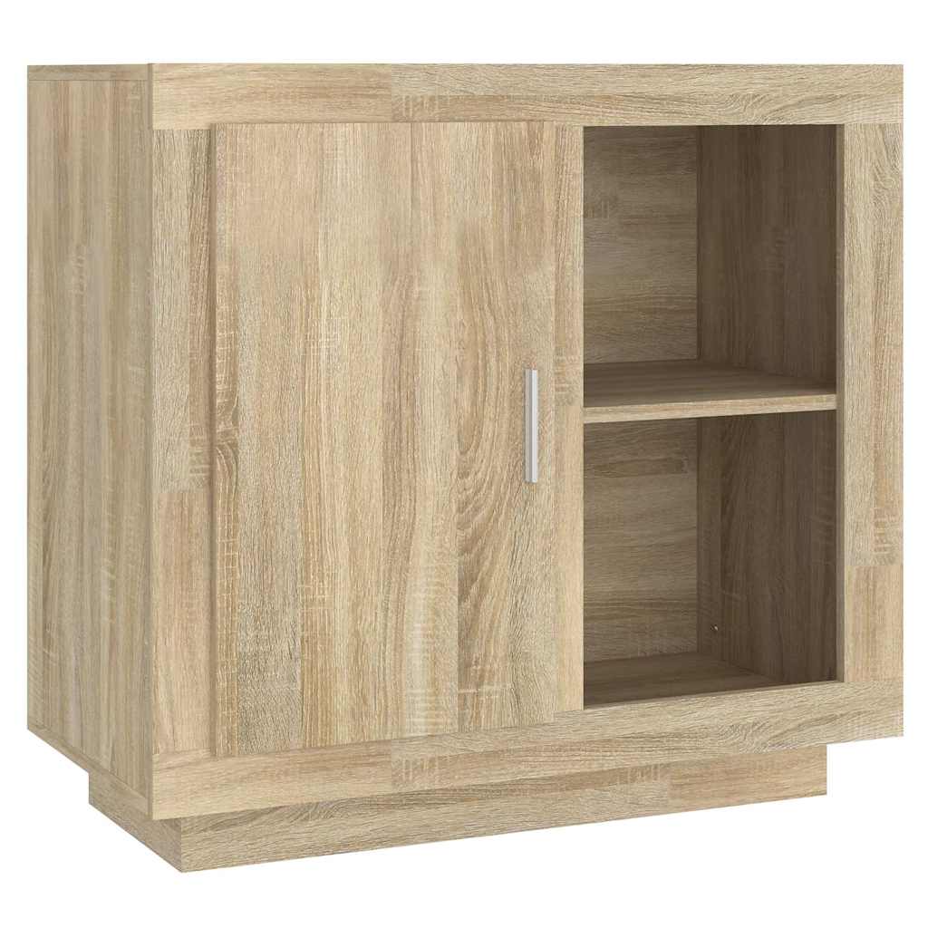 vidaXL Sideboard Sonoma Oak 80x40x75 cm