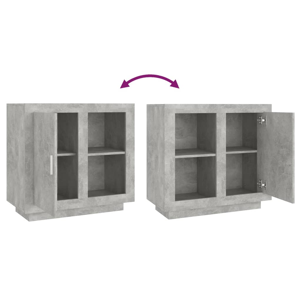 vidaXL Sideboard Concrete Grey