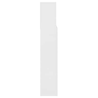 vidaXL Headboard Cabinet White 140x19x103.5 cm