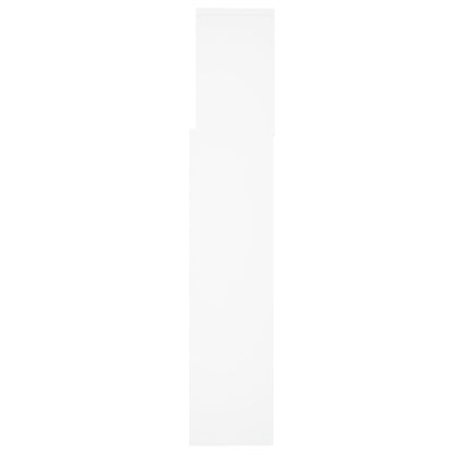 vidaXL Headboard Cabinet White 160x19x103.5 cm