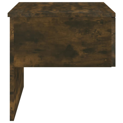 vidaXL Wall-mounted Bedside Cabinets 2 pcs Smoked Oak