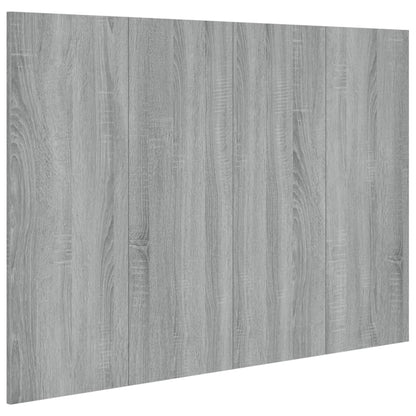 816971 vidaXL Bed Headboard Grey Sonoma 120x1,5x80 cm Engineered Wood