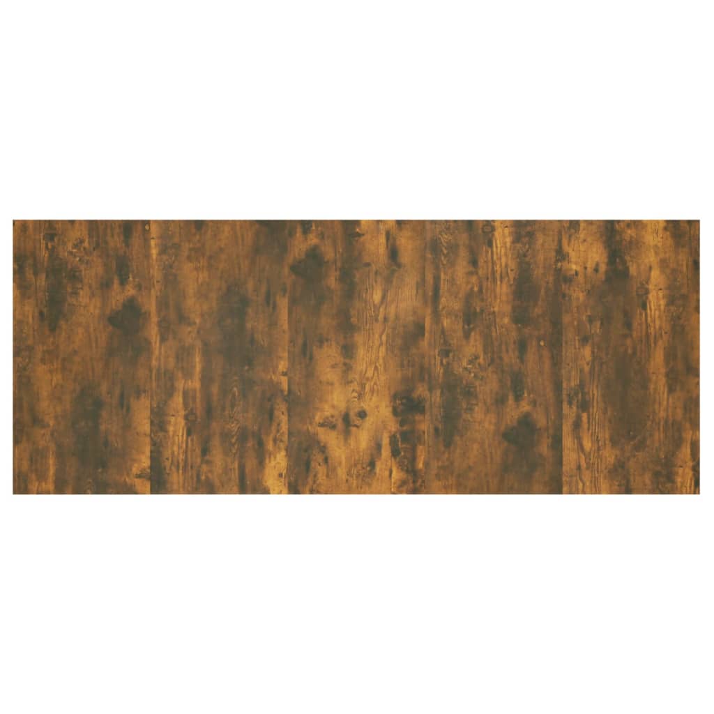 816976 vidaXL Bed Headboard Smoked Oak 200x1,5x80 cm Engineered Wood