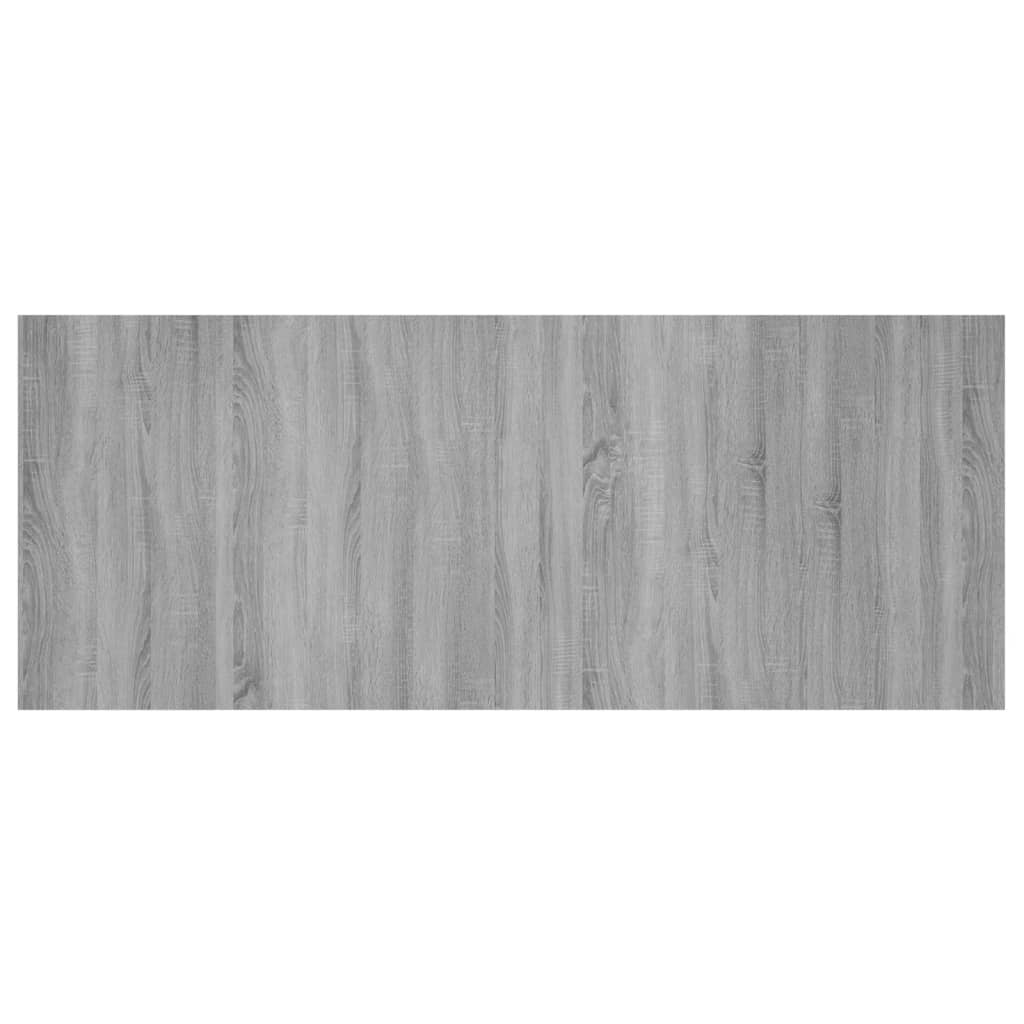 816977 vidaXL Bed Headboard Grey Sonoma 200x1,5x80 cm Engineered Wood