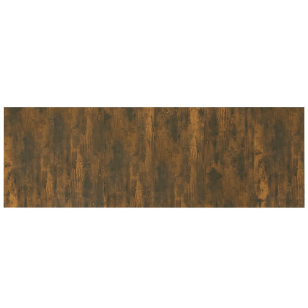 816979 vidaXL Wall Headboard Smoked Oak 240x1,5x80 cm Engineered Wood