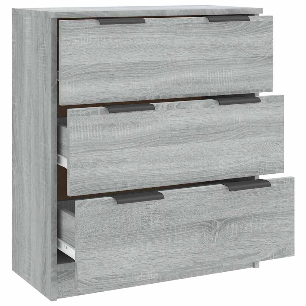 vidaXL Sideboard Grey Sonoma 60x30x70 cm Engineered Wood
