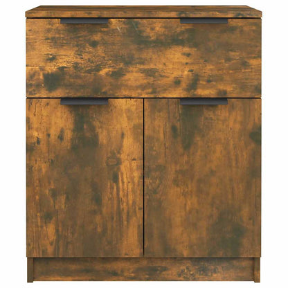vidaXL Sideboard Smoked Oak 60x30x70 cm Engineered Wood