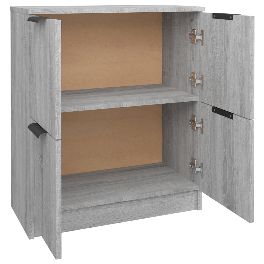 vidaXL Sideboard Grey Sonoma 60x30x70 cm Engineered Wood
