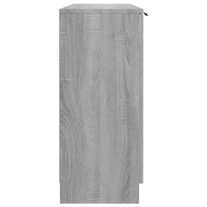 vidaXL Sideboard Grey Sonoma 90.5x30x70 cm Engineered Wood