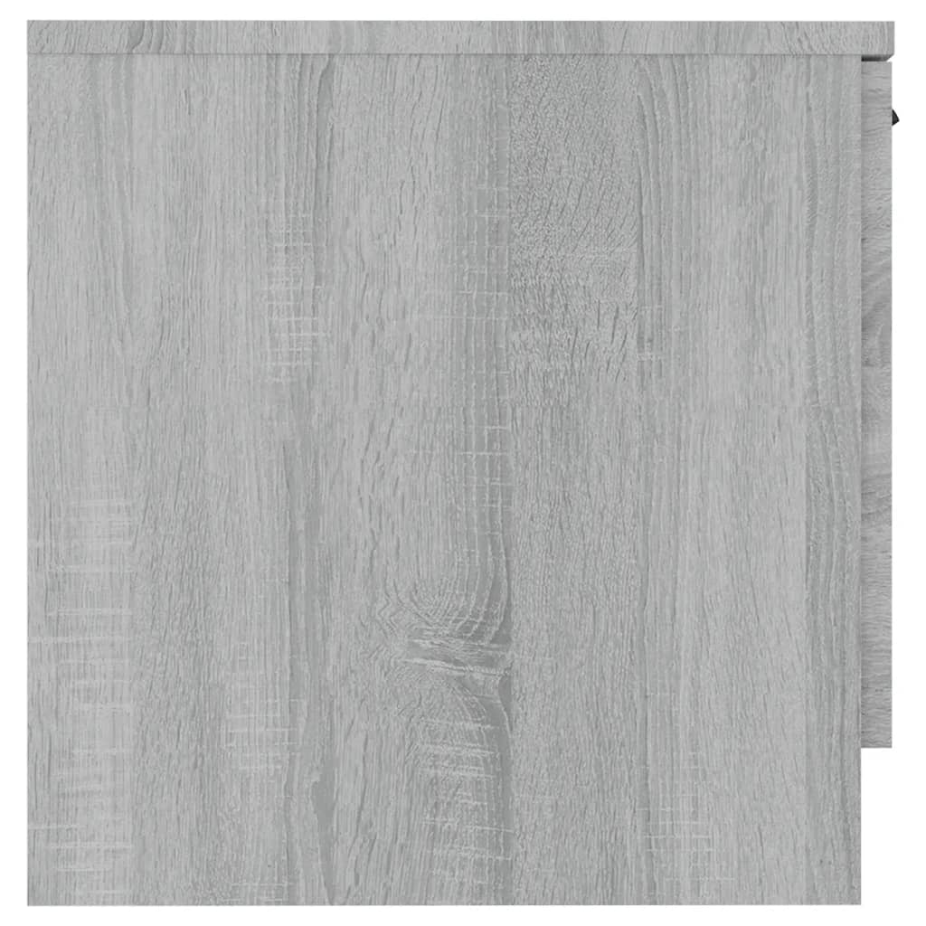 vidaXL Bedside Cabinets 2 pcs Grey Sonoma 40x39x40 cm