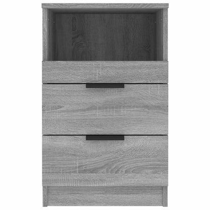 vidaXL Bedside Cabinet Grey Sonoma Engineered Wood