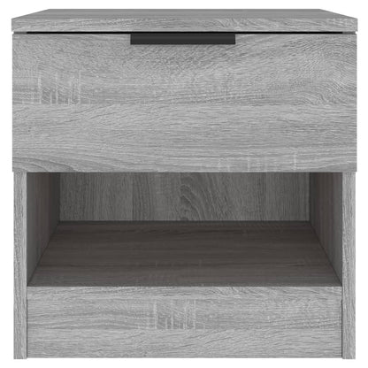 vidaXL Bedside Cabinets 2 pcs Grey Sonoma Engineered Wood