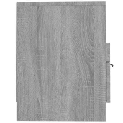 vidaXL TV Cabinet Grey Sonoma 150x33.5x45 cm Engineered Wood