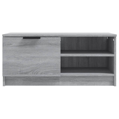 vidaXL 2 Piece TV Cabinet Set Grey Sonoma 80x35x36,5 cm Engineered Wood
