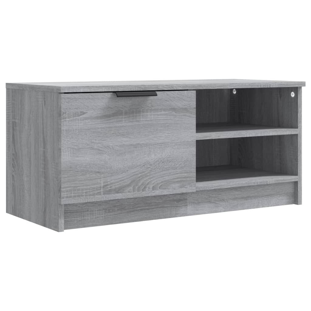 vidaXL 2 Piece TV Cabinet Set Grey Sonoma 80x35x36,5 cm Engineered Wood