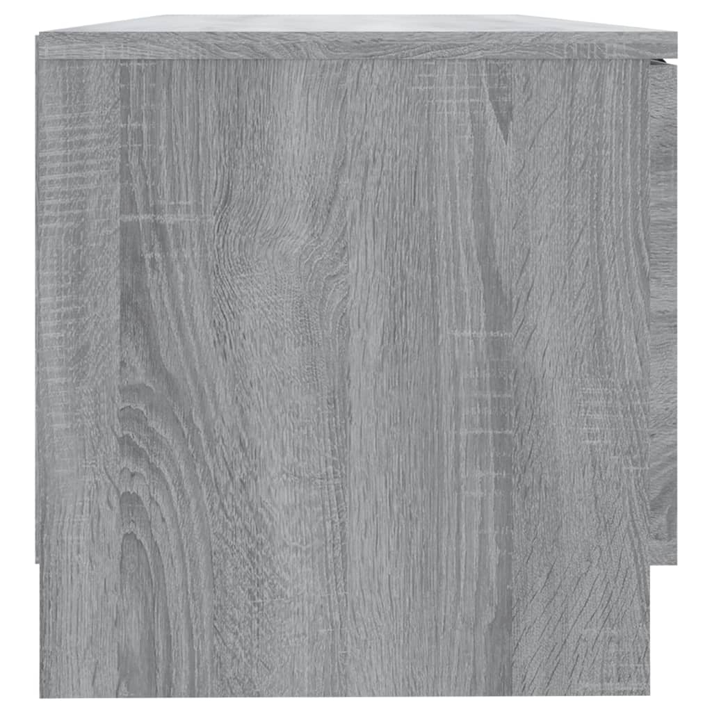 vidaXL 2 Piece TV Cabinet Set Grey Sonoma 80x35x36,5 cm Engineered Wood