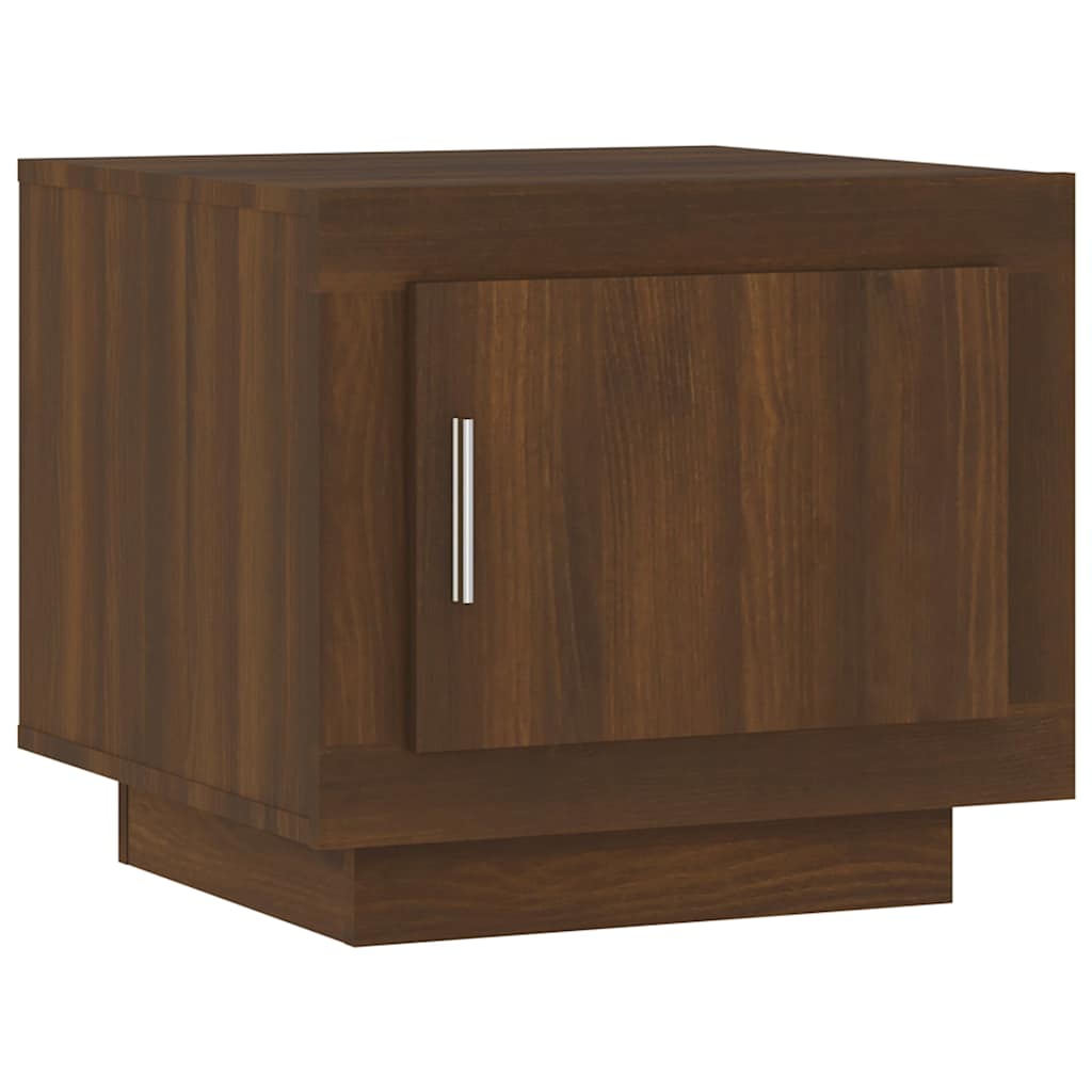 vidaXL Coffee Table Brown Oak 51x50x45 cm Engineered Wood